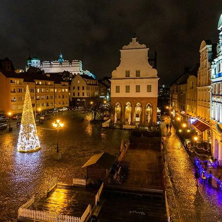 Apartament Rynek Sienny 1 Szczecin Exteriör bild