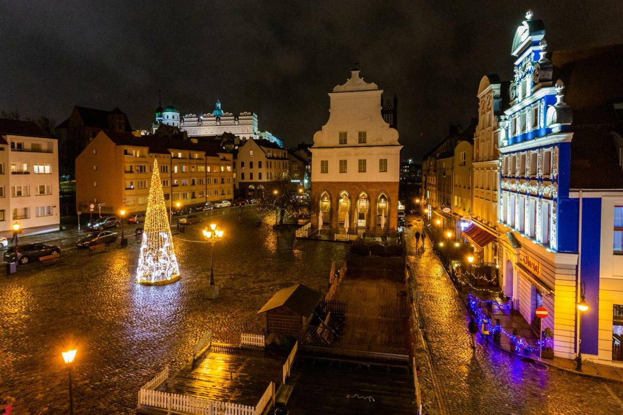 Apartament Rynek Sienny 1 Szczecin Exteriör bild